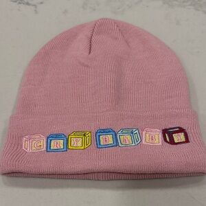 Pink Cry Baby Beanie